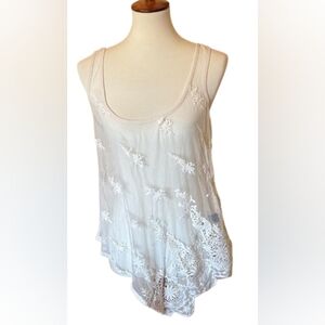 Lovestitch Retro Elegant White Lace Women’s Top Size Small BNWT